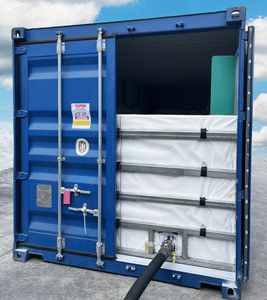 Supply and fitting of COA-approved Flexitanks for import and export shipments